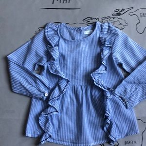 Next direct shirt with frills size 2-3yr old